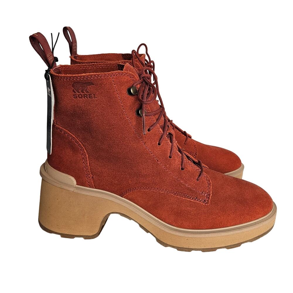 Sorel Women's Ankle Boots in Rust and Tan